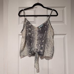 Snakeskin tank - S